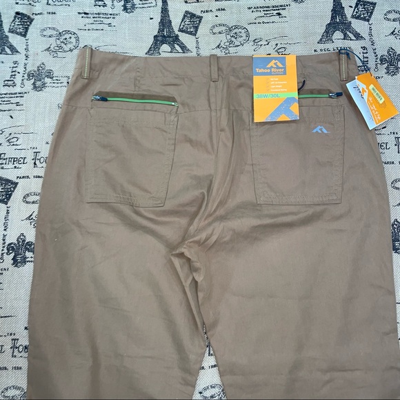 Tahoe River Outfitters NWT! Our Trail Light Weight Brown Pant Size 38 - Picture 9 of 13